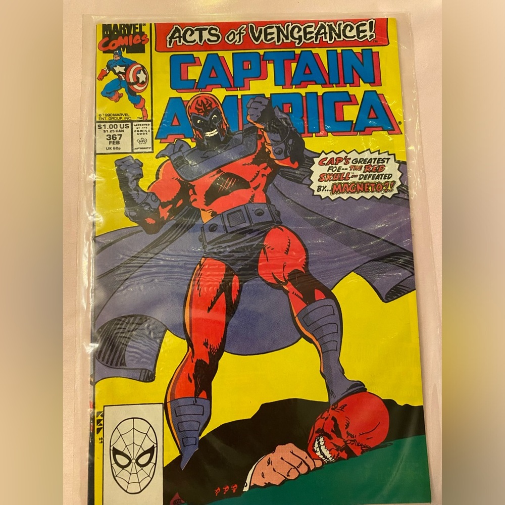 Acts Of Vengeance Captain America Comic